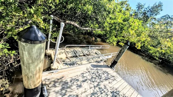 a view of a lake and a balcony