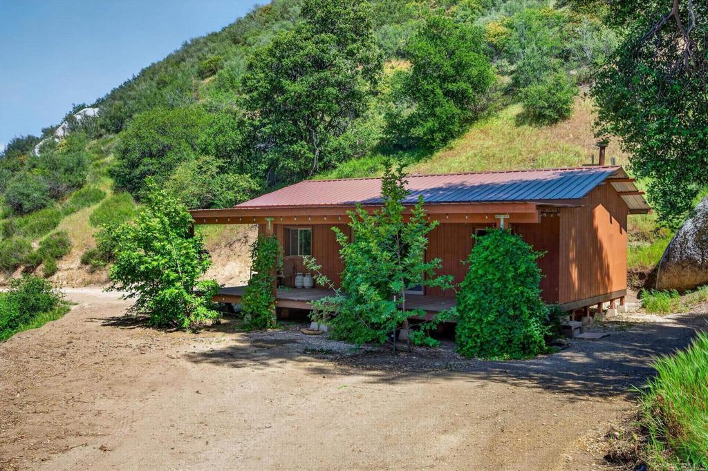 63-acres San Felipe Road Warner Springs, CA 92086 - Photo 15 of 43 a front view of a house with garden