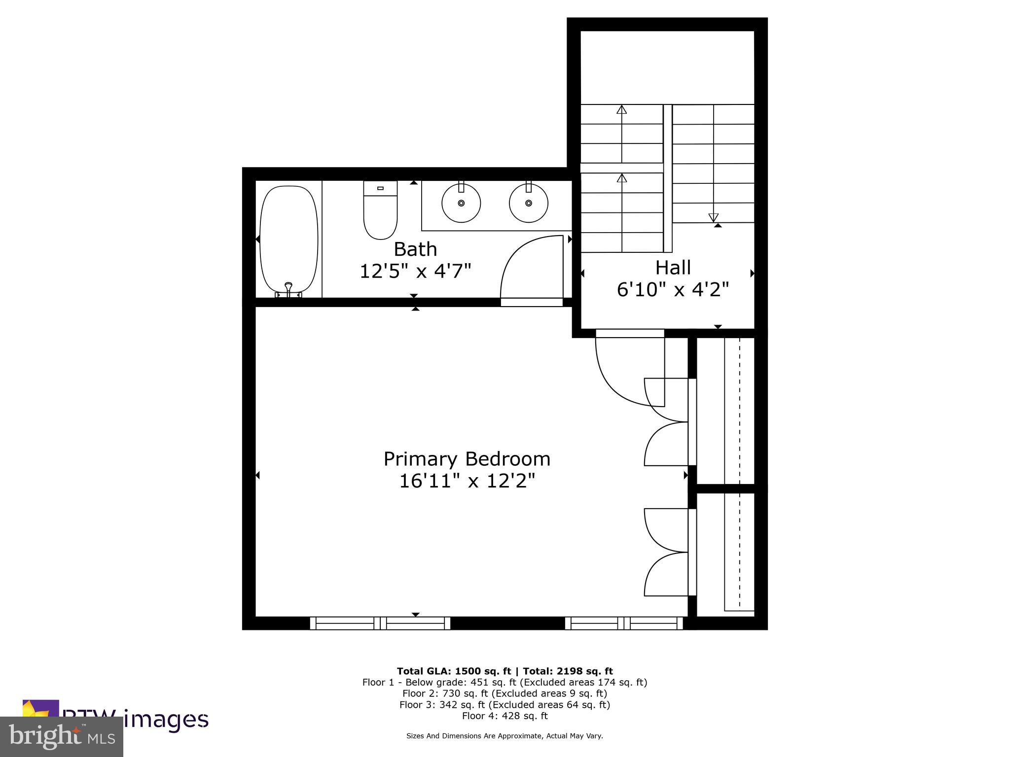 5803 Walden Commons Court Burke, VA 22015 - Photo 18 of 20 a picture of a bench in front of a door