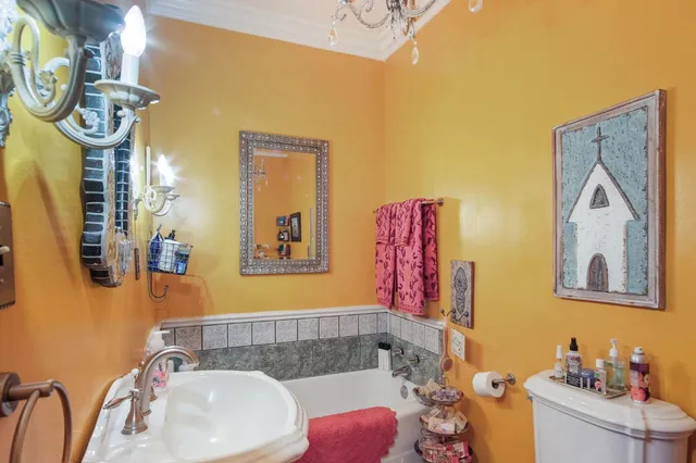 a view of a patio with swimming pool table and chairs