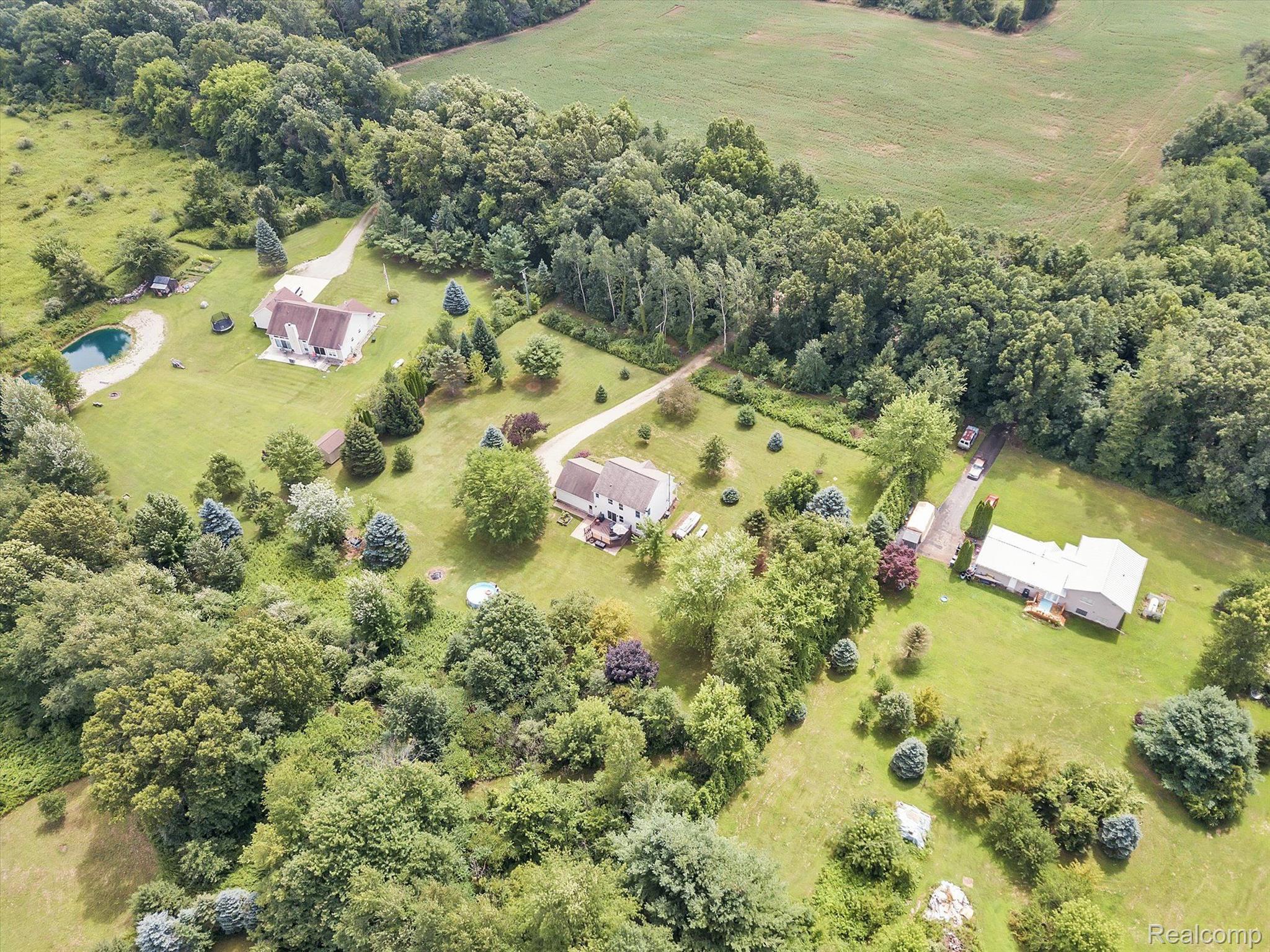 9236 West Lamoreaux Road Fowlerville, MI 48836 - Photo 39 of 40 Overhead