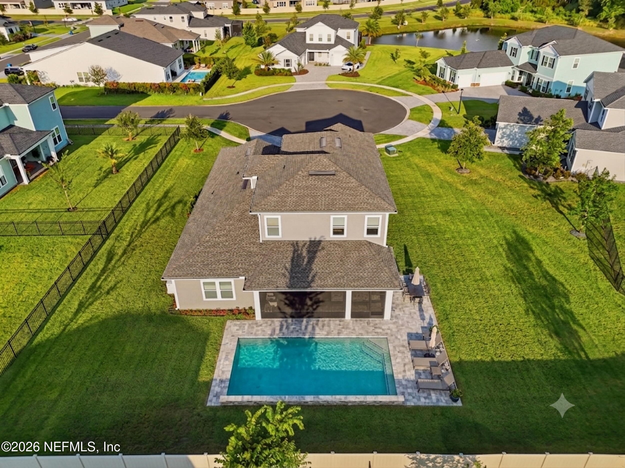34 Red Rock Lane St. Johns, FL 32259 - Photo 56 of 71 an aerial view of a house with a garden