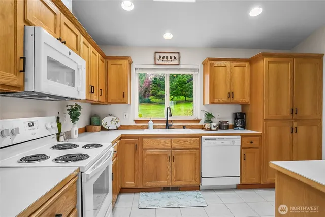 a workspace with a window