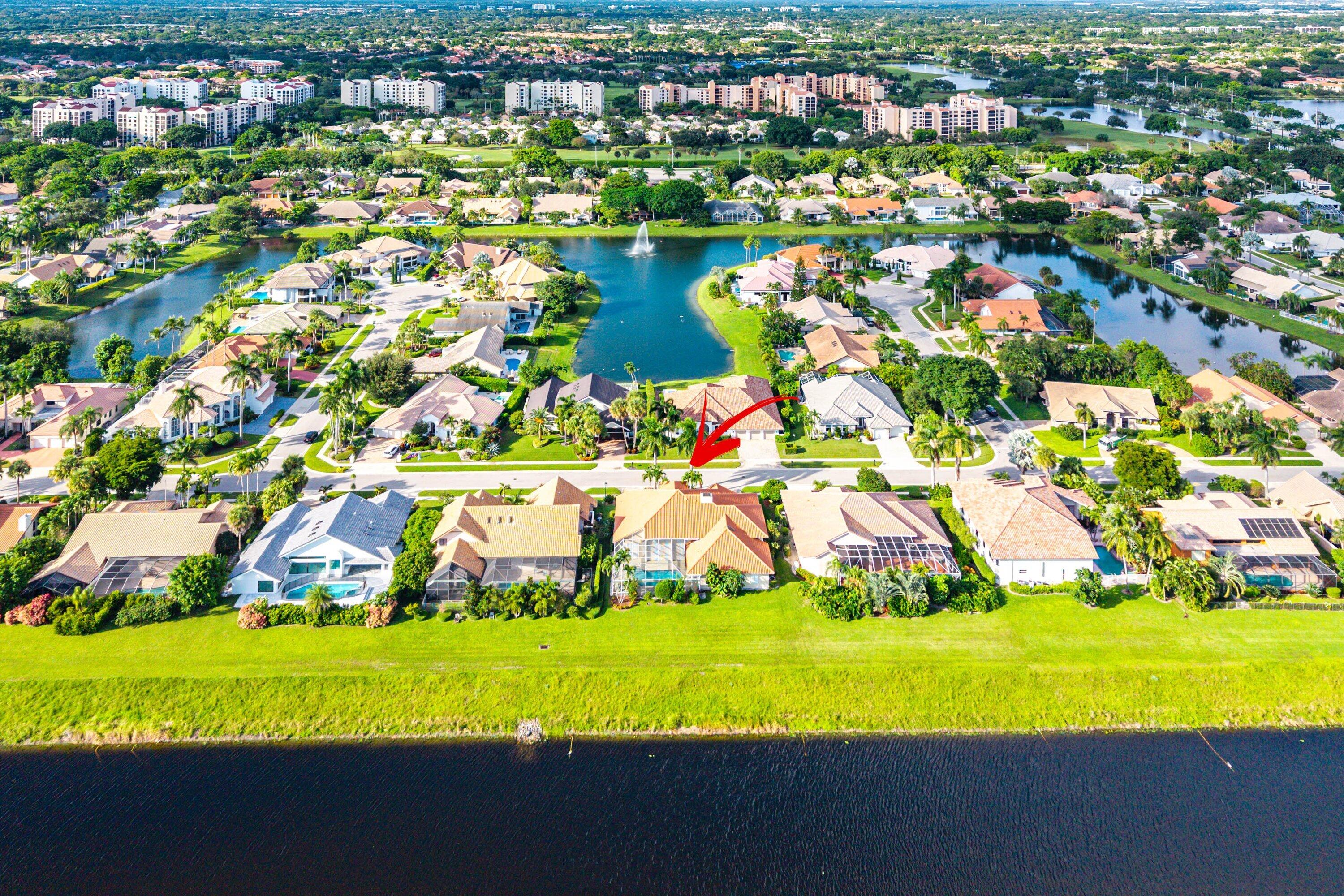 7142 Montrico Drive Boca Raton, FL 33433 - Photo 56 of 59 a view of a city