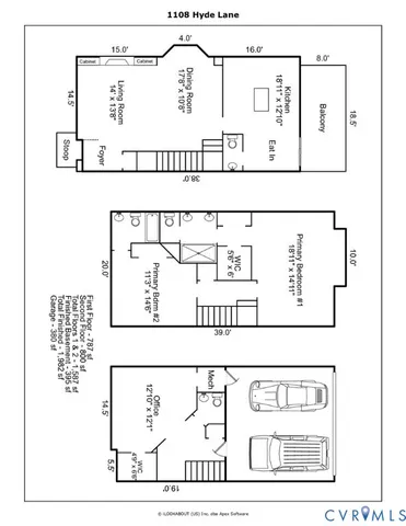 $540,000 | 1108 Hyde Lane, Henrico, VA 23229