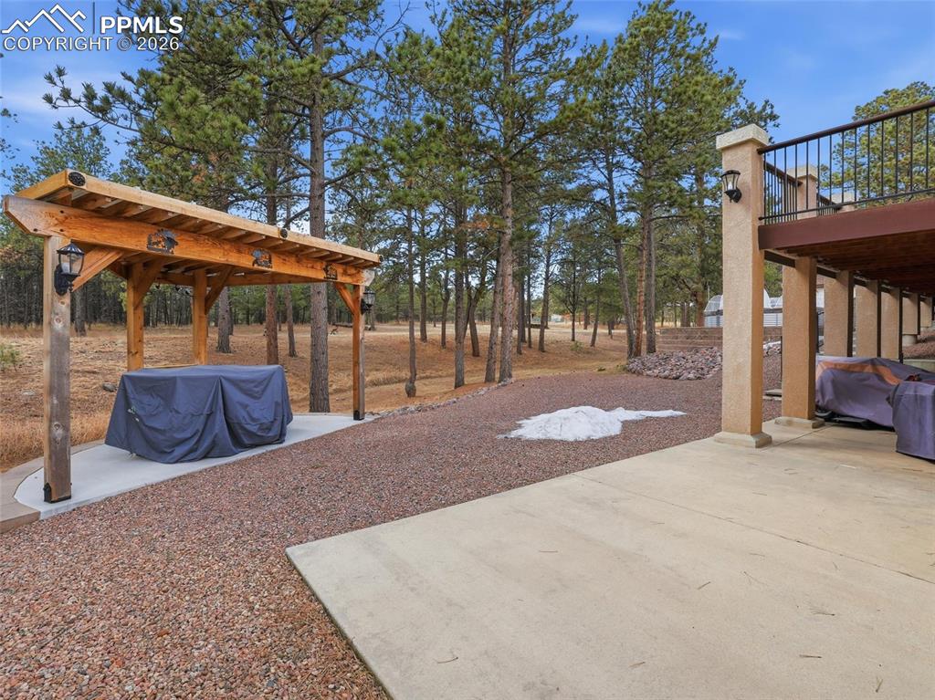 12855 Murphy Road Elbert, CO 80106 - Photo 39 of 50 a view of outdoor space yard and patio