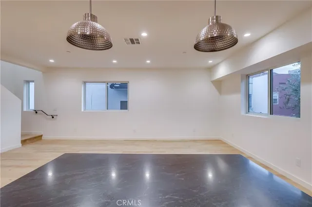 wooden floor in an empty room