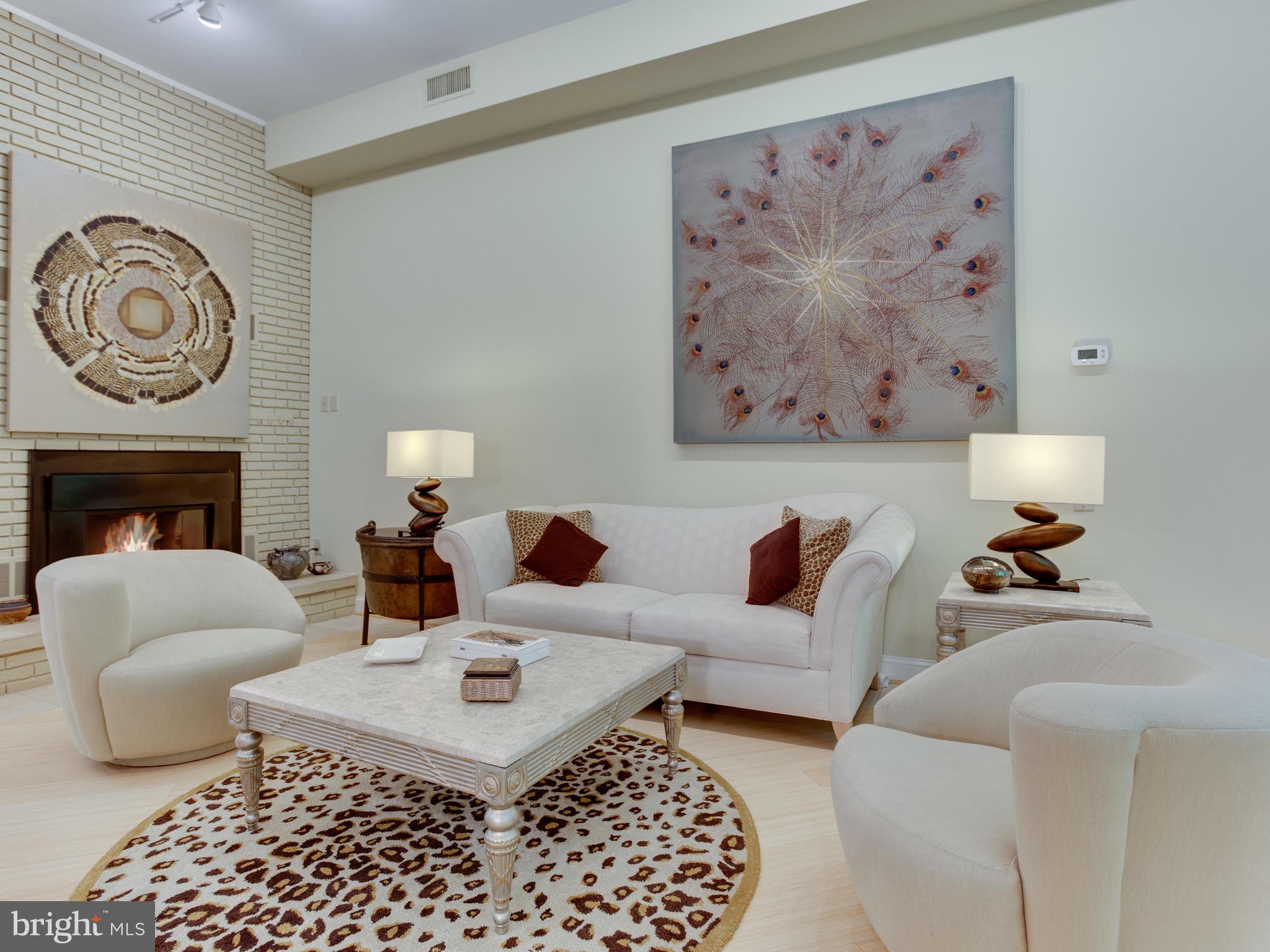 10411 3 Doctors Road Dunkirk, MD 20754 - Photo 8 of 40 Elegant Living Room. FP converted to Gas.