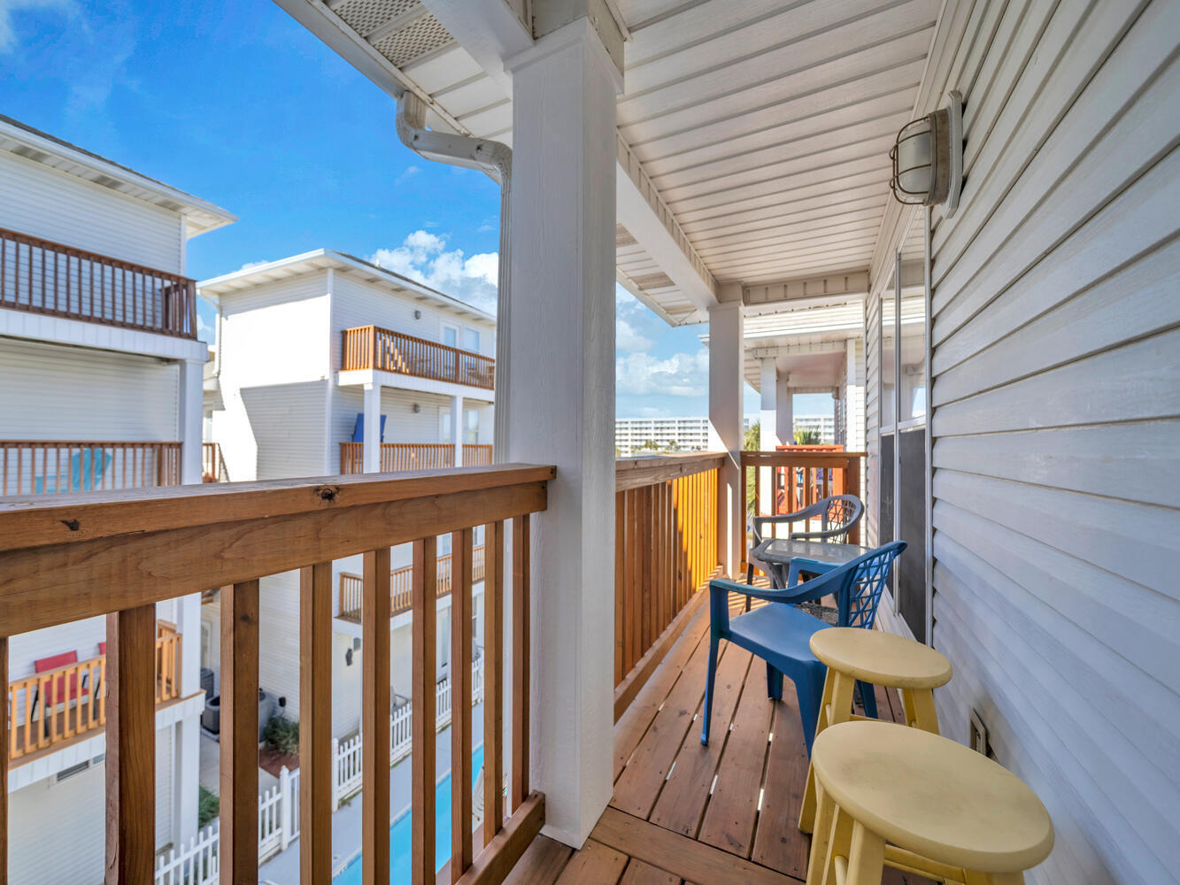 2001 Devmor Court, Unit 2C Fort Walton Beach, FL 32548 - Photo 28 of 36 Balcony