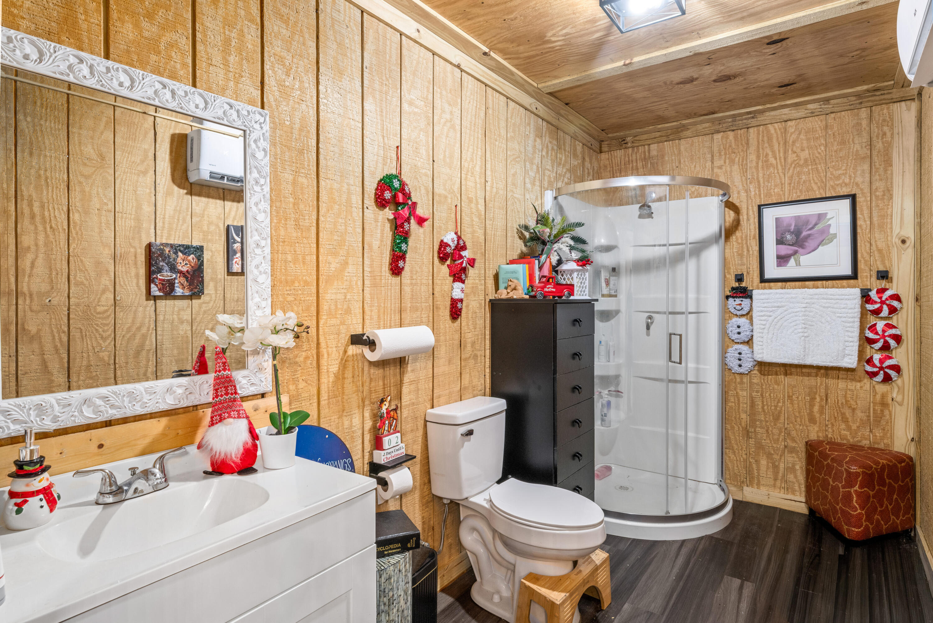1068 D Road Loxahatchee, FL 33470 - Photo 49 of 73 a bathroom with a sink toilet and shower