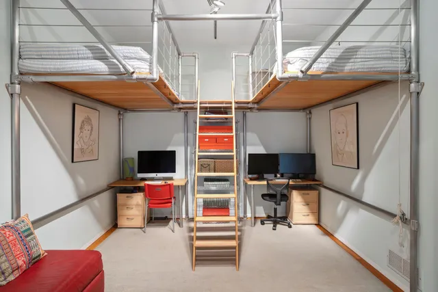 a view of storage and utility room