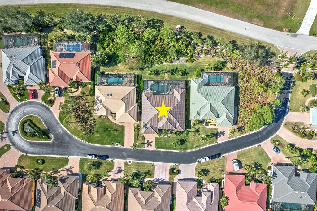 4911 Linkside Drive Punta Gorda, FL 33955 - Photo 44 of 64 an aerial view of a house with a swimming pool