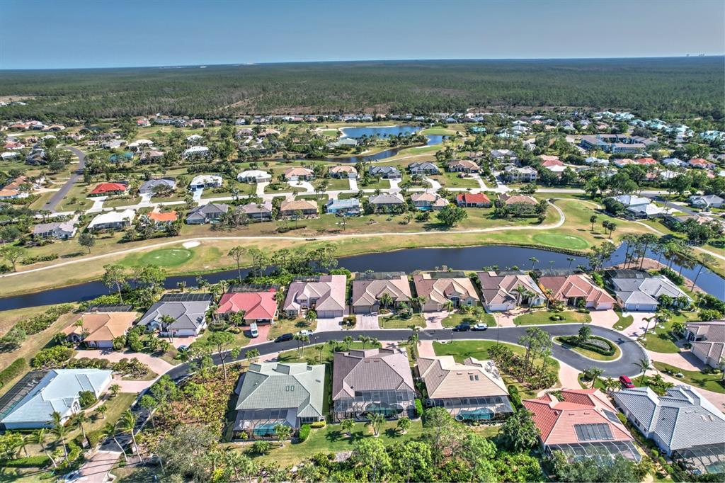 4911 Linkside Drive Punta Gorda, FL 33955 - Photo 46 of 64 an aerial view of a city