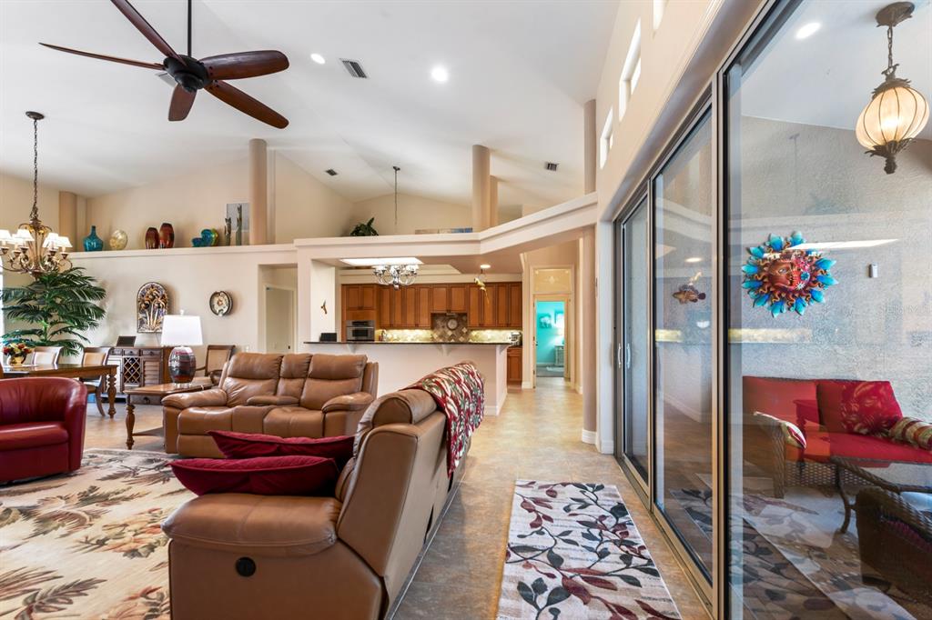 4911 Linkside Drive Punta Gorda, FL 33955 - Photo 9 of 64 a living room with furniture and a rug