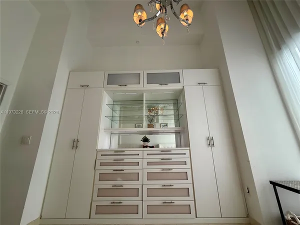 a view of walk in closet