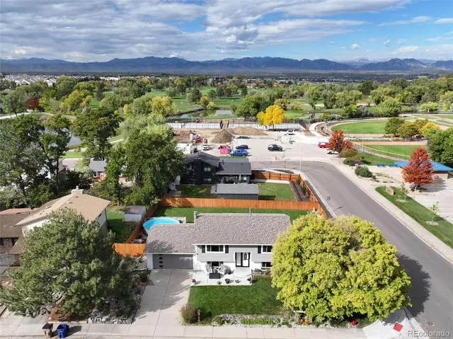 a view of a sky from a terrace