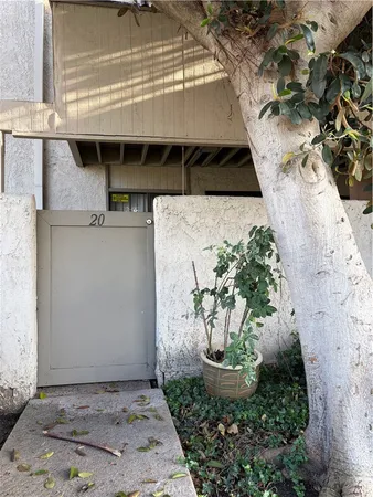 a view of a entryway door of the house