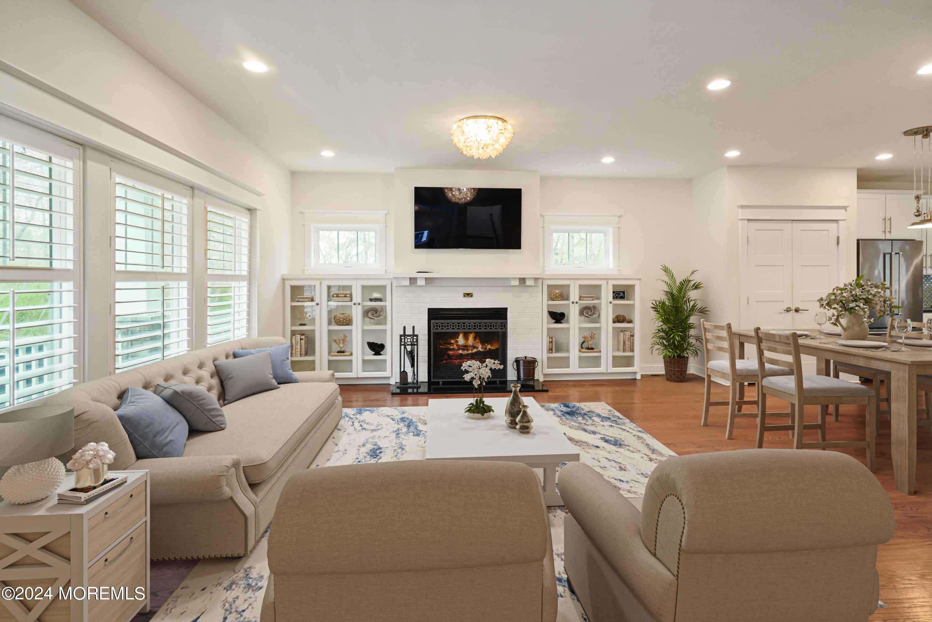 106 Ivins Road Neptune Township, NJ 07753 - Photo 12 of 41 106 Ivins - liv 3 staged