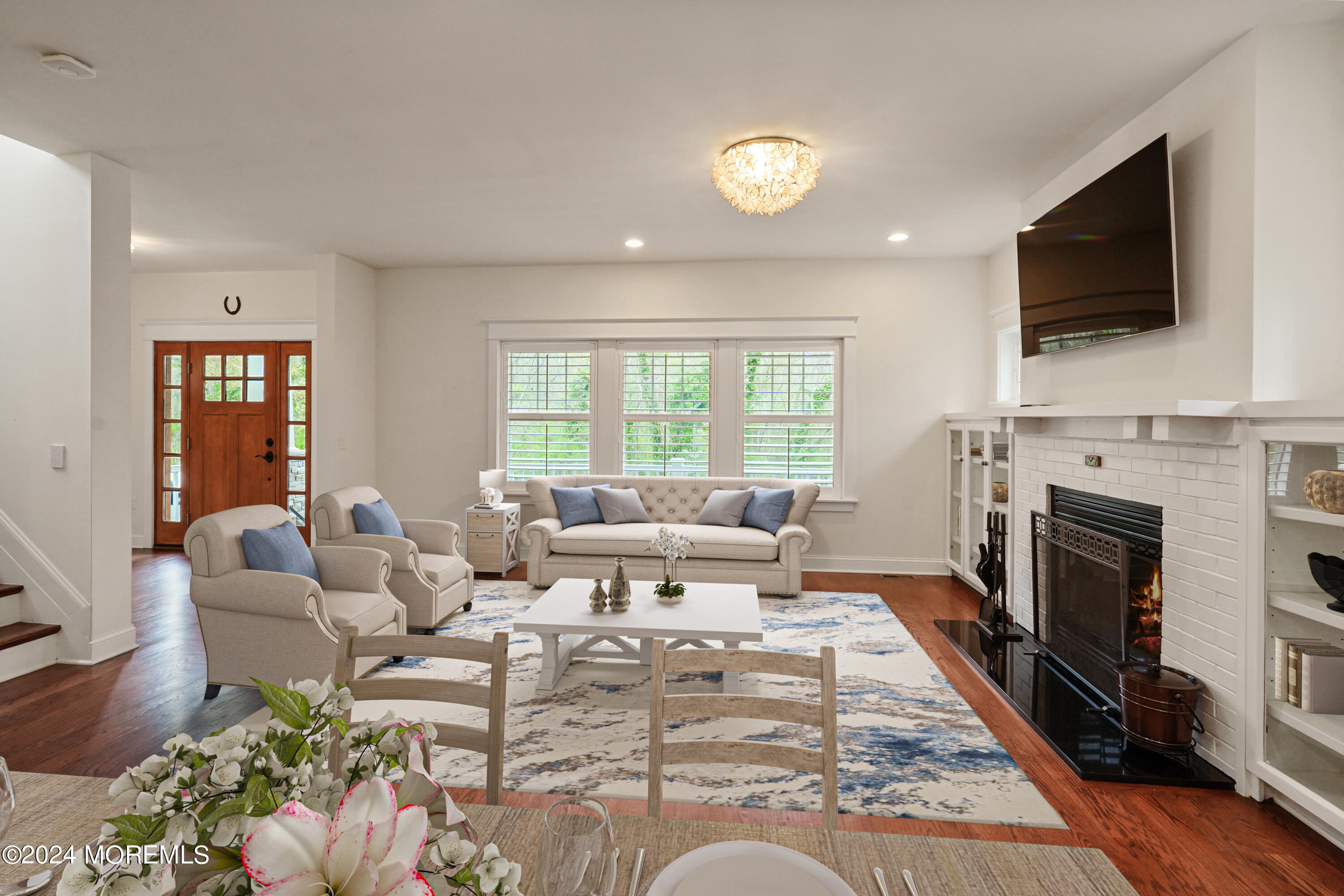 106 Ivins Road Neptune Township, NJ 07753 - Photo 16 of 41 106 Ivins - liv 2 staged