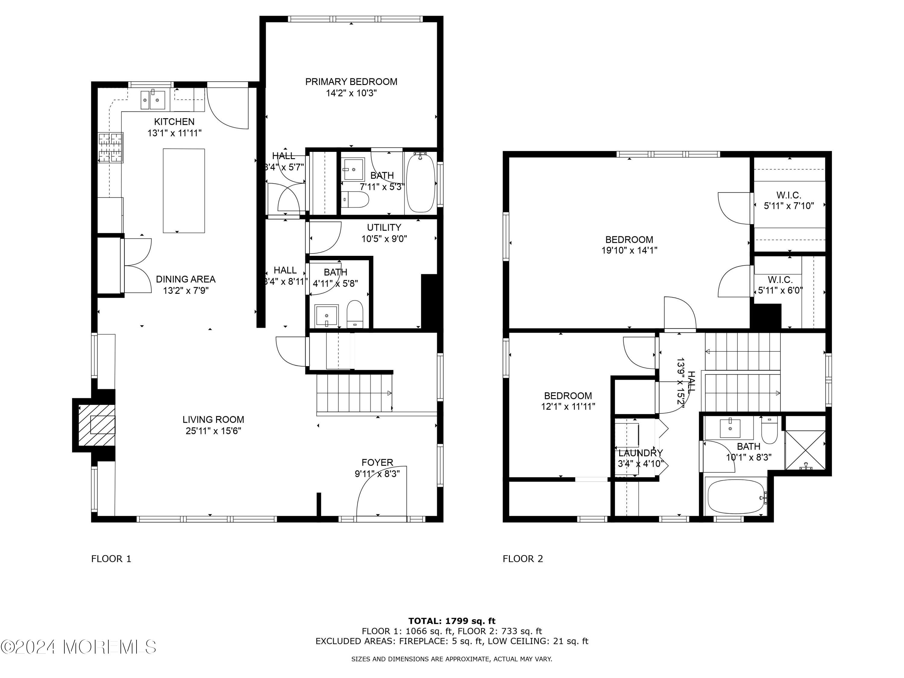 106 Ivins Road Neptune Township, NJ 07753 - Photo 41 of 41 106 Ivins - floor all