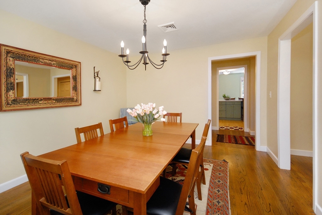 12 South Meadow Ridge, Unit 12 Concord, MA 01742 - Photo 11 of 38 a view of a dining room with furniture and wooden floor