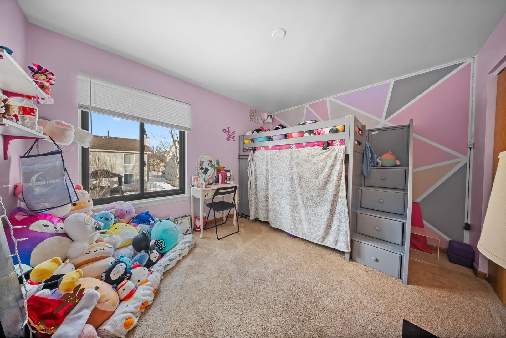 1960 Tuscany Lane Romeoville, IL 60446 - Photo 15 of 24 a bedroom with a bed and a couch