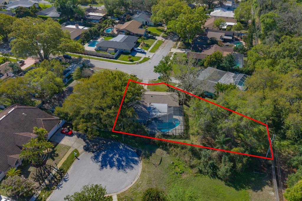 1967 Castille Drive Dunedin, FL 34698 - Photo 4 of 10 an aerial view of a house