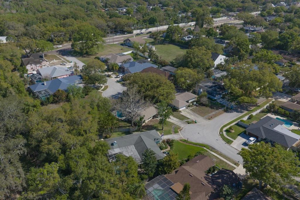 1967 Castille Drive Dunedin, FL 34698 - Photo 10 of 10 an aerial view of residential house with outdoor space