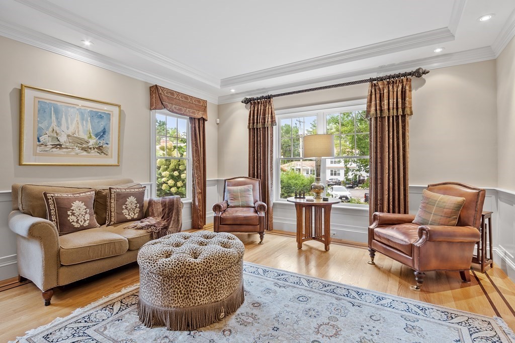 10 Parker Road Bedford, MA 01730 - Photo 8 of 38 a living room with furniture and a large window