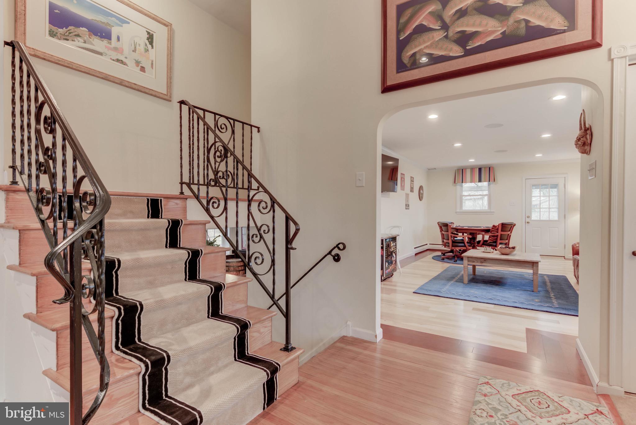 362 Old State Road Berwyn, PA 19312 - Photo 12 of 45 Entry opens to large living room