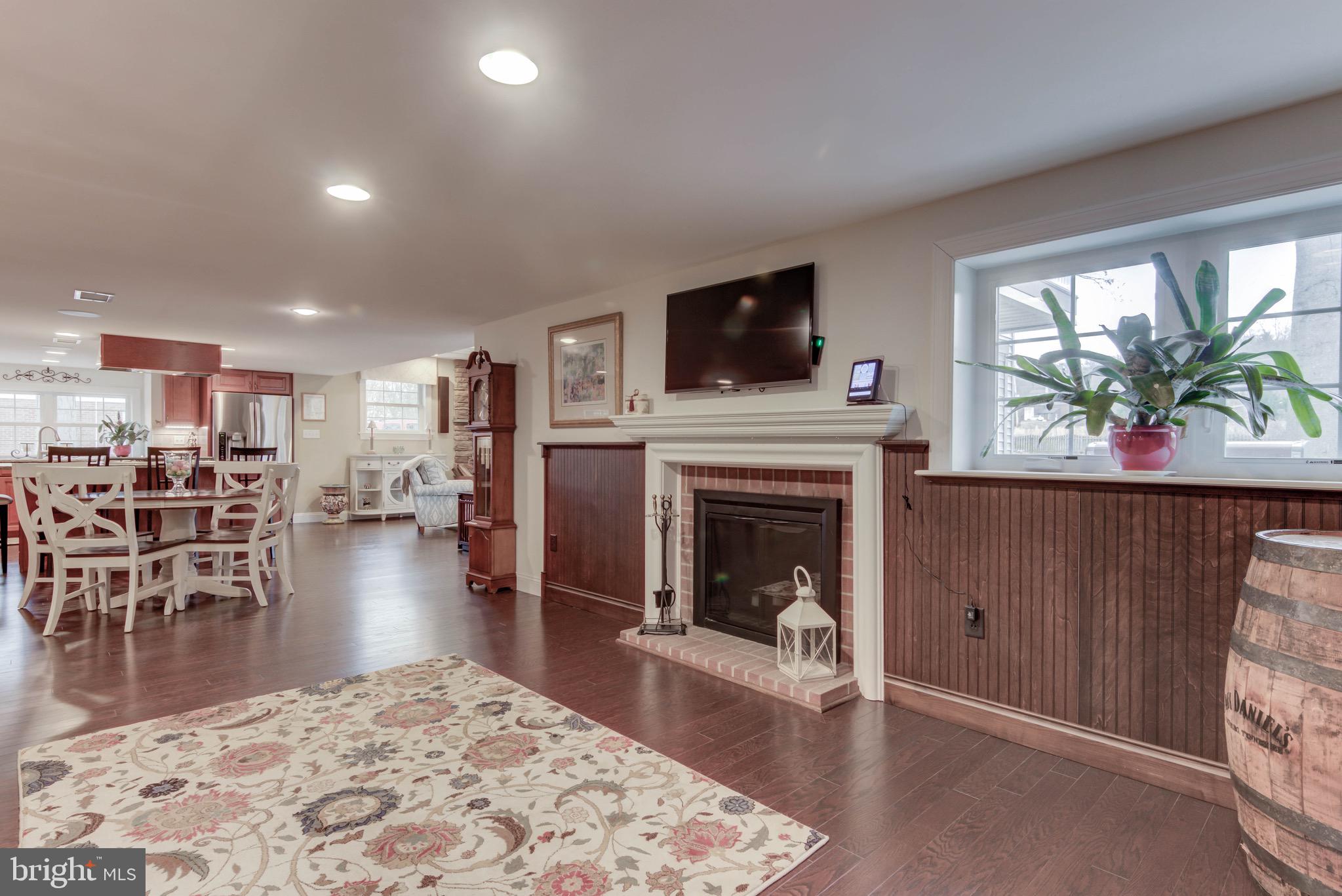 362 Old State Road Berwyn, PA 19312 - Photo 32 of 45 Bar / Dining Room with fireplace