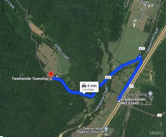 $30,995 | 54 Madison Cr, Fredericktown, MO 63645