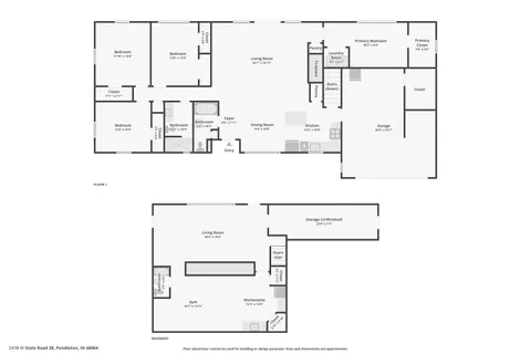 $440,000 | 2478 West State Road 38, Pendleton, IN 46064