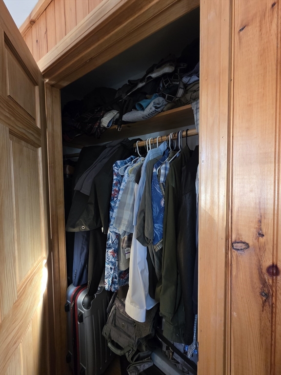 13 Pondview Way Carver, MA 02330 - Photo 4 of 22 a view of walk in closet with clothes and shoes