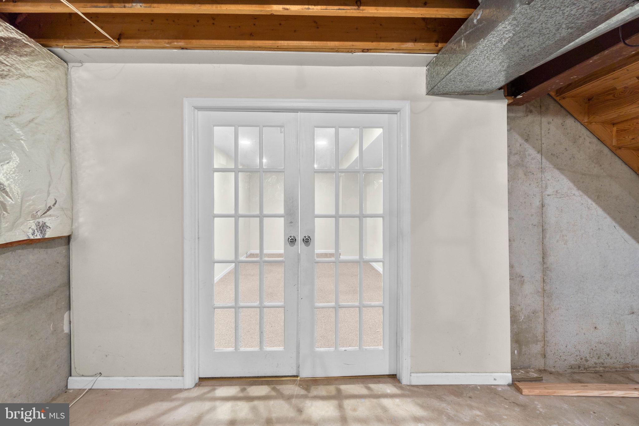 4505 Rusty Gate Ellicott City, MD 21043 - Photo 44 of 50 French Doors to Basement Office