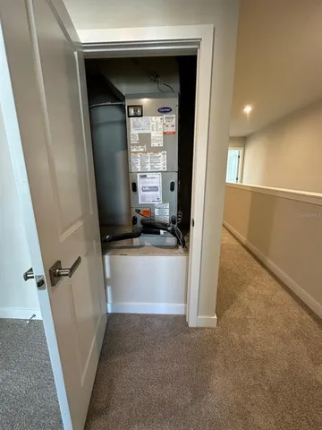 a view of empty room