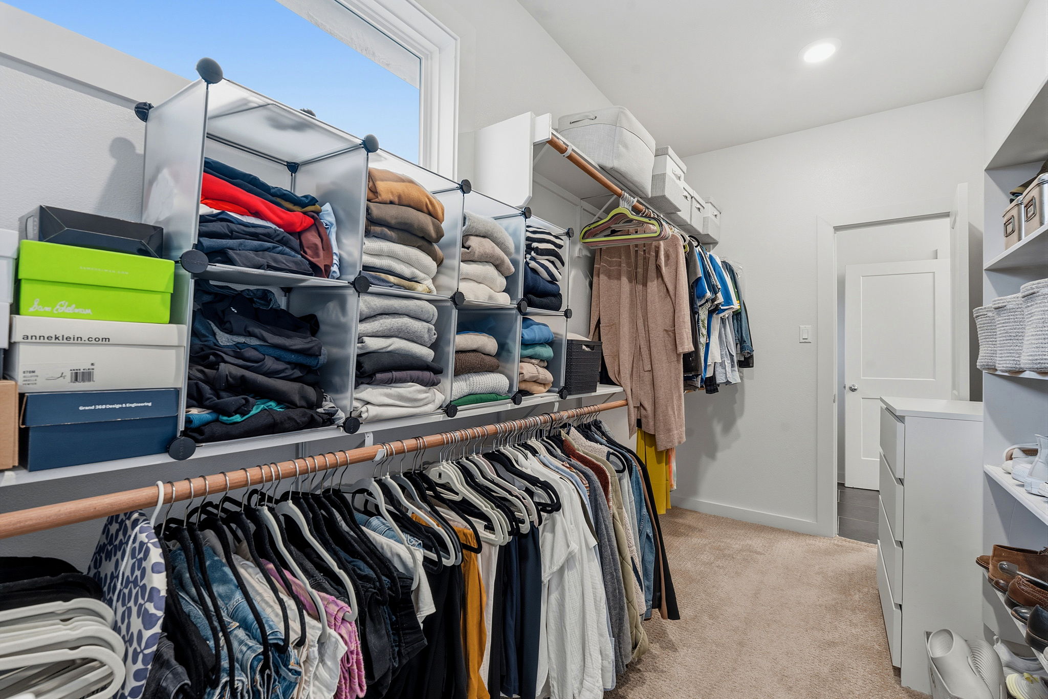 900 Old Mill Road, Unit 46 Cedar Park, TX 78613 - Photo 17 of 30 Walk in closet with light carpet