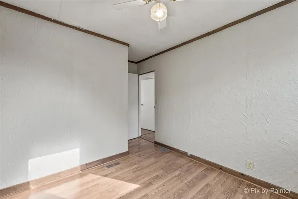 a view of empty room