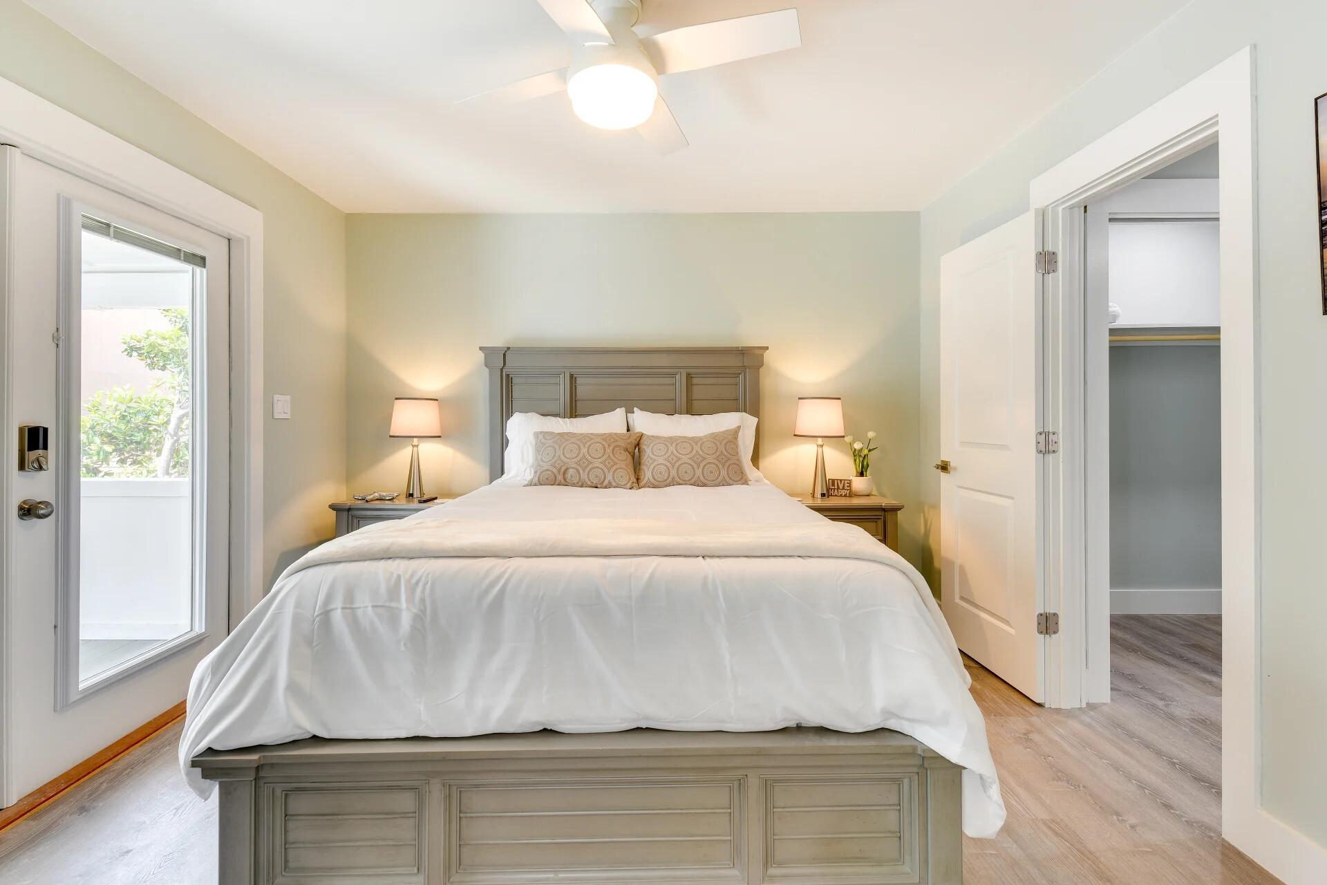 57 North Spooky Lane Santa Rosa Beach, FL 32459 - Photo 6 of 13 a bedroom with a bed and wooden floor