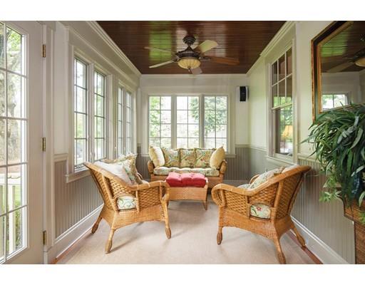120 Quinobequin Road Newton, MA 02468 - Photo 3 of 8 a outdoor living space with furniture and garden view