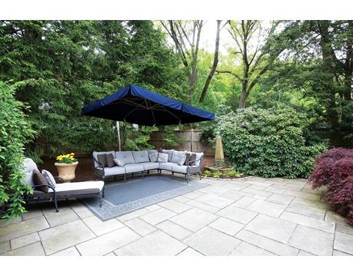 120 Quinobequin Road Newton, MA 02468 - Photo 8 of 8 a view of backyard with seating space