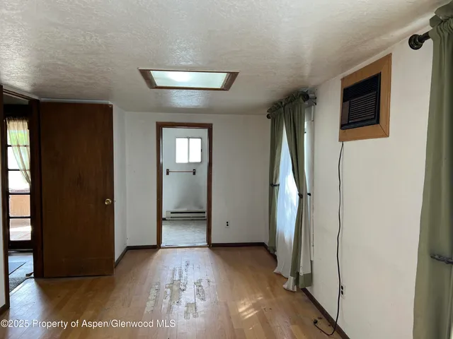 wooden floor in an empty room