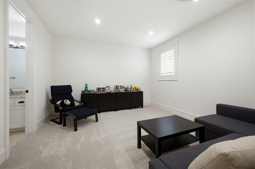 6622 Norway Road Dallas, TX 75230 - Photo 27 of 40 a living room with furniture and a air conditioner vent