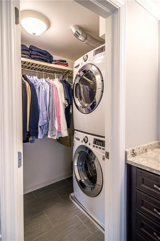 2332 Mill Grove Road Pittsburgh, PA 15241 - Photo 21 of 25 Enjoy the convenience of having a stackable washer & dryer in the master walk-in closet