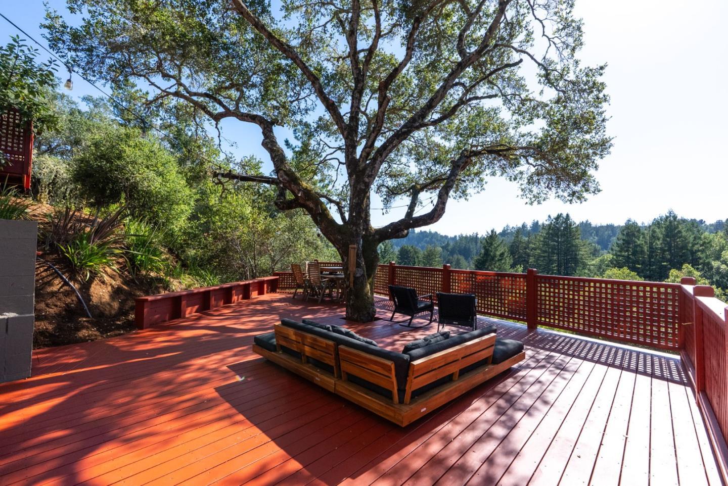 600 Nicasio Way Soquel, CA 95073 - Photo 7 of 47 a view of a roof deck with couches and wooden floor