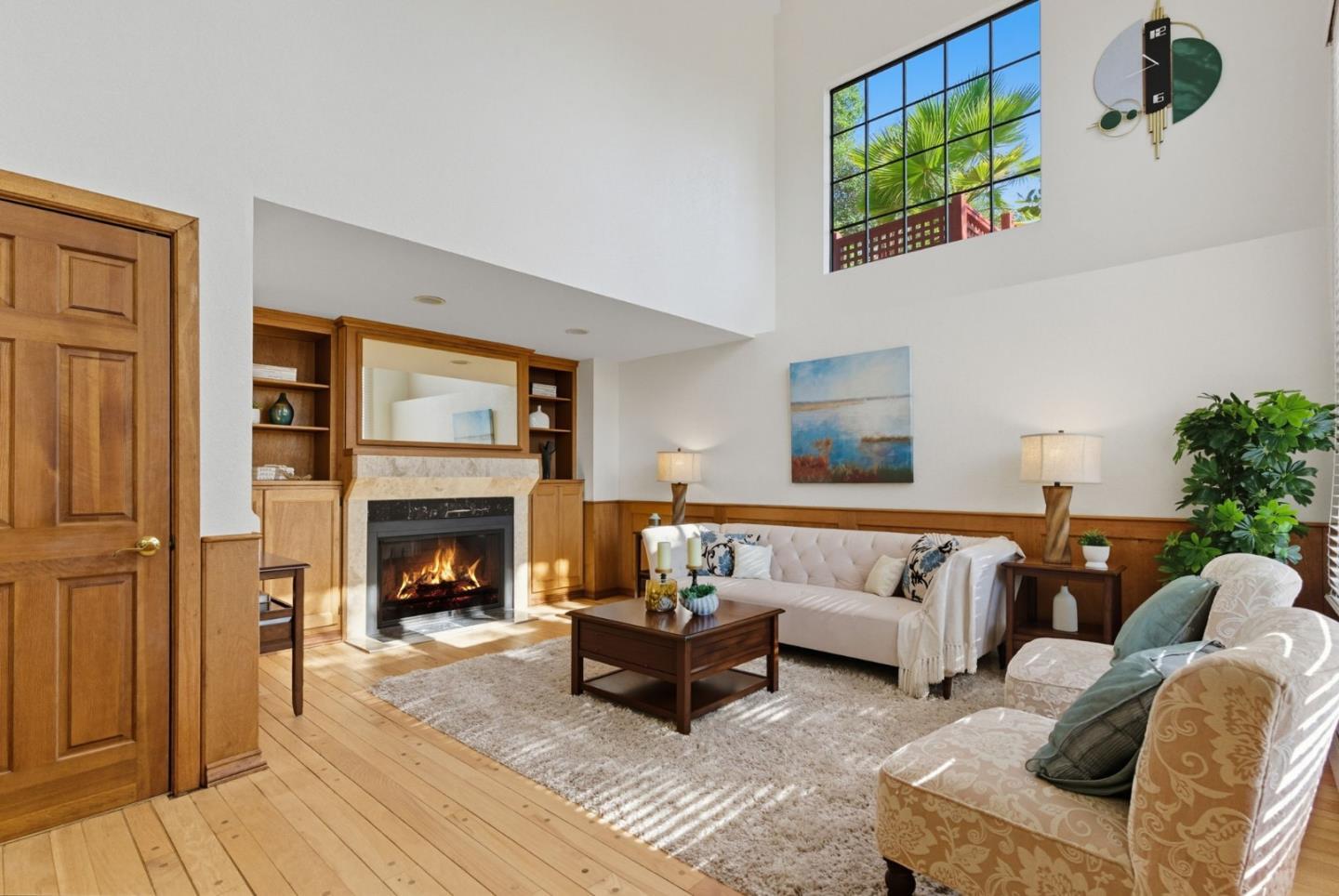 600 Nicasio Way Soquel, CA 95073 - Photo 9 of 47 a living room with furniture and a fireplace