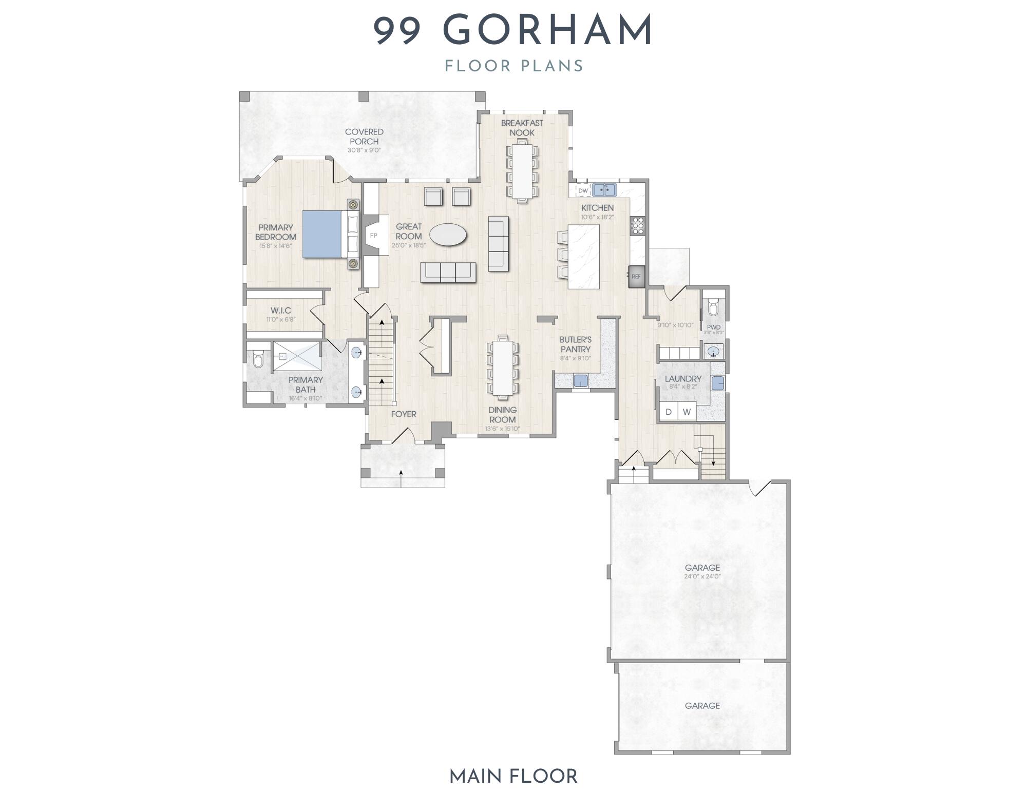 99 Gorham Road Harwich Port, MA 02646 - Photo 3 of 7 a picture of floor plan
