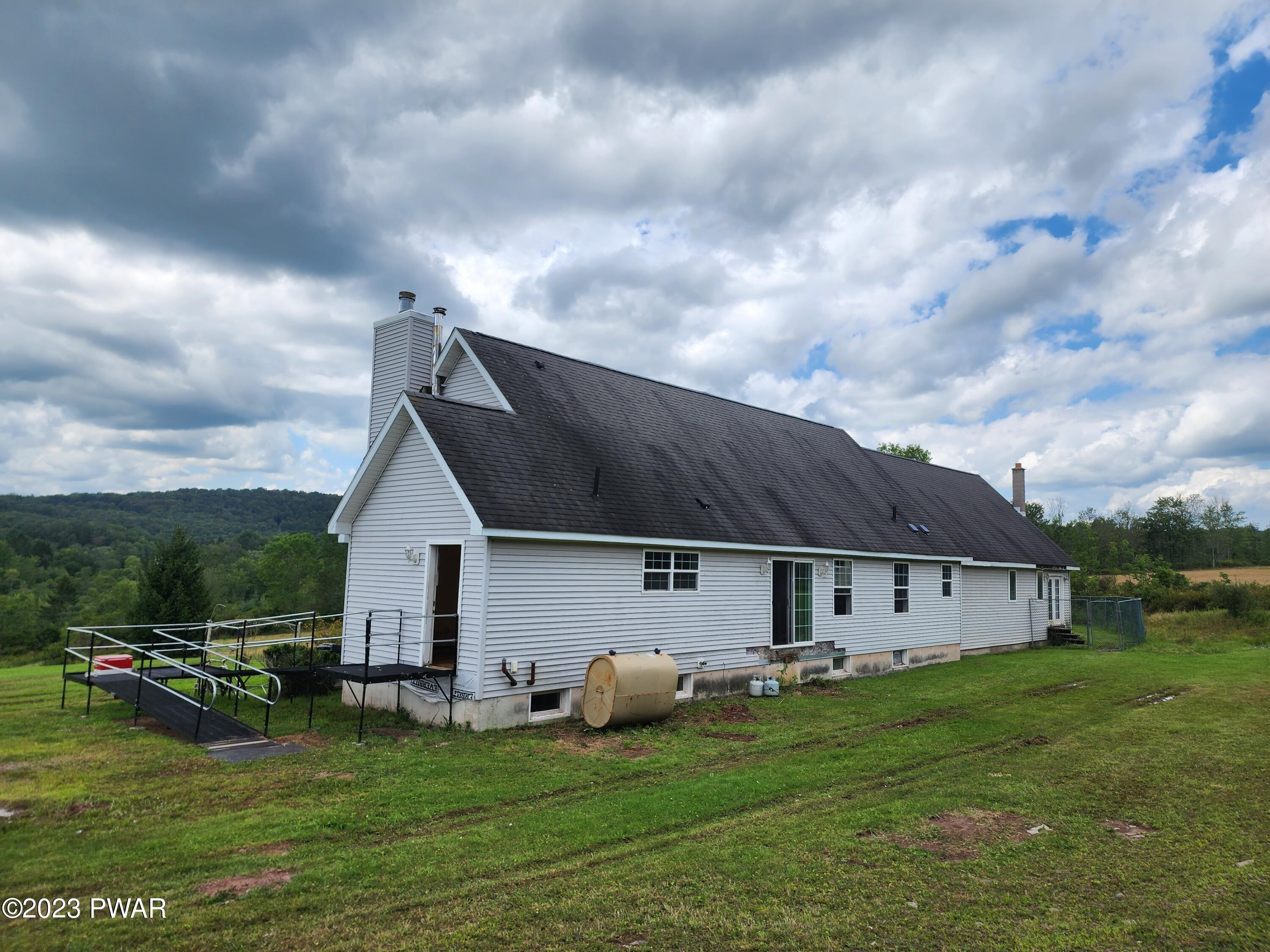 Main House Side View