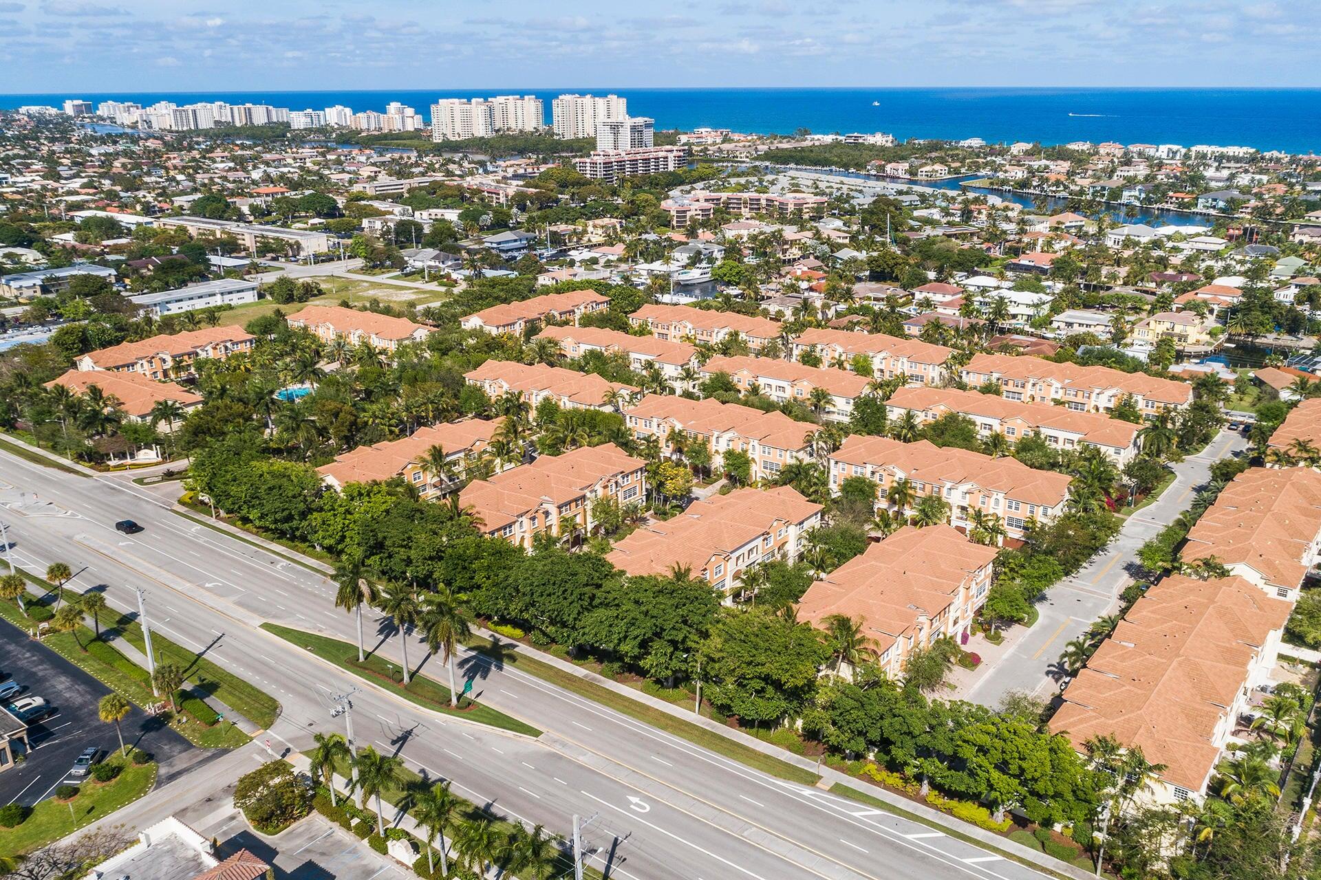 5580 Northeast Trieste Terrace Boca Raton, FL 33487 - Photo 30 of 33 Aerial