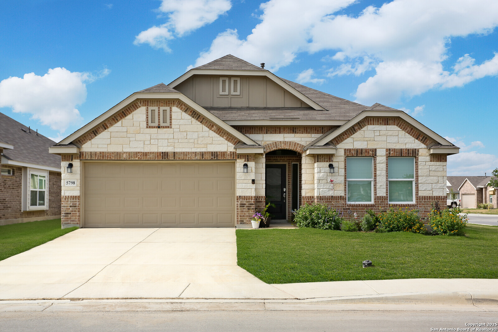 5798 Luciano Ridge Seguin, TX 78155 - Photo 2 of 36 a front view of a house with a yard